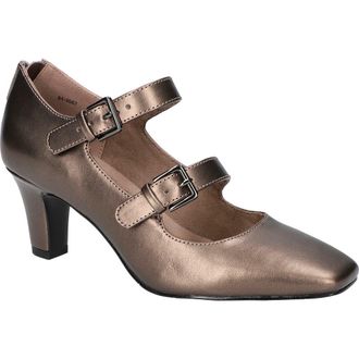Easy Street Willis Square Toe Mary Jane Pump in Pewter at Nordstrom Rack, Size 10