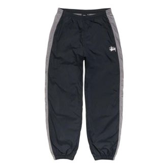 St&uuml;ssy Side Stripe Track Pant Black 116785-BLAC