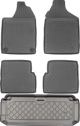 OEM Juego De Alfombrillas Para Coche Y Maletero Para Minauto Cross Hatchback (modelos 2010-2016)