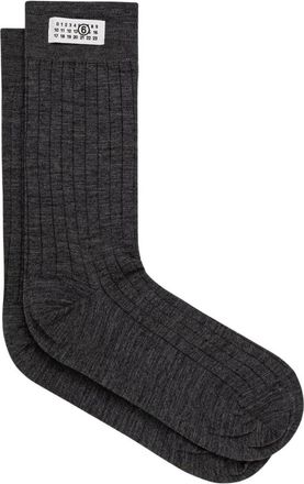 Maison Margiela Socks - Dames - Sokken - Zwart - S - Ondergoed