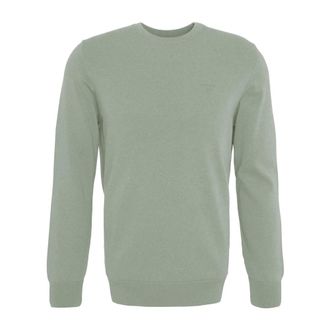 Barbour Mens Pima Cotton Jumper - male - Barbour - Round-neck Knitwear - Green - M - Knitwear