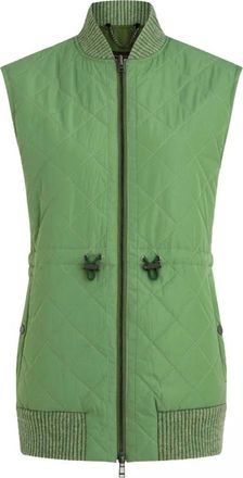 Belstaff Quilted Vest Jacket - Dames - Bodywarmers - Groen - M - Jassen
