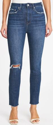 Pistola Denim Cara High Rise Vintage Skinny Jeans In Blue