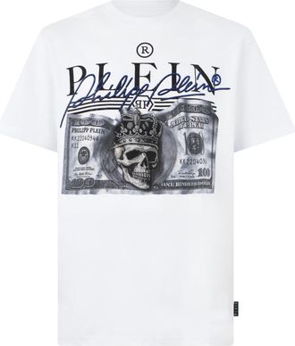 Philipp Plein Uomo, Top, Bianco, S, new