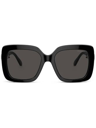 Swarovski Occhiali da sole con cristalli - Nero