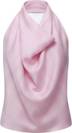 Carven Tops, Dames, Roze, M, Backless Top