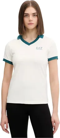 Emporio Armani Emporio Armani Ea7, Tops, Dames, Beige, L, Polyester, Training T-shirt