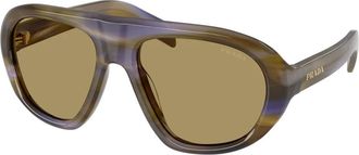 Prada C05S Sunglasses - female - Prada - Sunglasses - Brown - 57 MM - Accessories