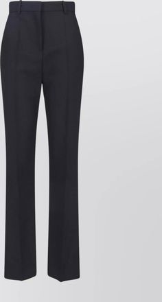 Calvin Klein straight leg trousers with belt loops and pockets