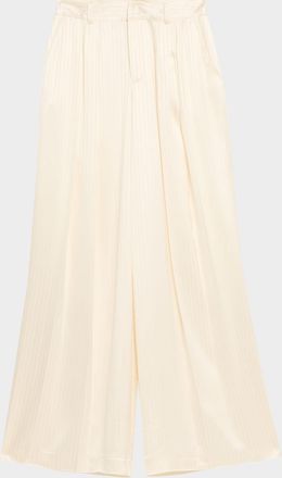 Cinq &agrave; Sept Georgia Stripe Satin Pants