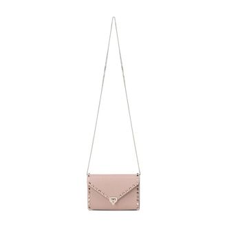 Valentino Rockstud Small Crossbody Bag - female - Valentino - Cross Body Bags - Pink - ONE SIZE - Bags