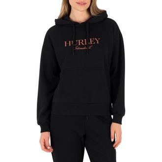 Hurley Nostalgic Hoodie in Black at Nordstrom Rack, Size X-Large