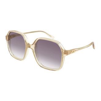 Valentino Light V Acetate Zonnebril - Dames - Accessoires - Grijs - Maat: 56 MM Nylon