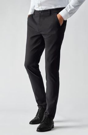 Rhone Gotham Slim Fit Water Repellent Pants in Black at Nordstrom Rack, Size 33