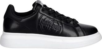 Just Cavalli Heren, Schoenen, Zwart, Maat: 45 EU Leer