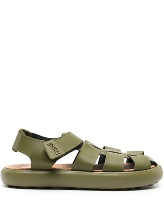 Camper Pelotas Flota gekooide sandalen - Groen
