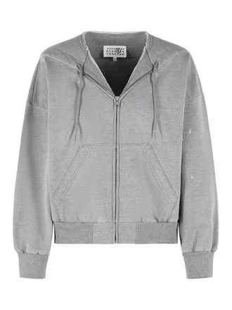Maison Margiela Gray Cotton Sweatshirt