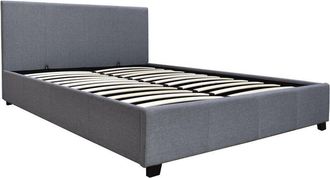 Habitat et Jardin Habitat Et Jardin - Cama En Pvc carla- 140 X 190 Cm - Gris