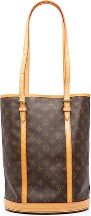 Louis Vuitton Brown Pvc Leather Shoulder Bag Tote Bag (Pre-Owned)