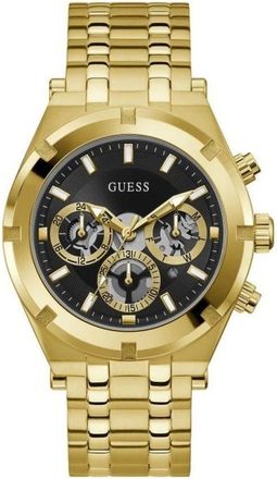 Guess Accessoires, Heren, Geel, ONE Size, Continental Horloge
