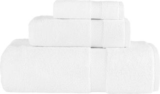 Linum Home Textiles 3-Piece Anovia Oversized Towel Set in White at Nordstrom Rack