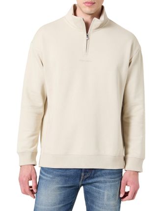 Teddy Smith Mens S-loten Sweater, Soft Grege, XXL