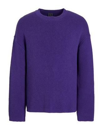 8 by YOOX RECYCLED COTTON BLEND BOXY-FIT CREW-NECK JUMPER