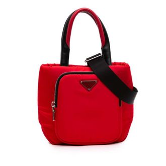 Prada Pre-owned Prada Small Tessuto Pocket Cargo Tote Ladies Z0KDRNB4GC5L61NP