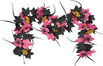 OEM Tallo Para Fiesta De Halloween, Hoja De Arce Artificial - Estilo 1