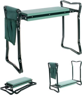 OEM Banco De Jard&iacute;n Para Arrodillarse, Coj&iacute;n Para Arrodillarse Con Kit De Herramientas, Coj&iacute;n Y Asiento Plegables Para Arrodillarse En El Jard&iacute;n, Alfombra