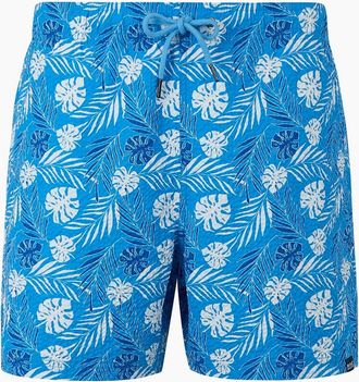 Regatta Mens Regatta Mens Loras Leaf Seersucker Swim Shorts - Elysium Blue - Size: 33/32/32