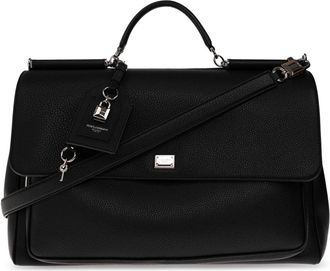 Dolce & Gabbana Borsa My Sicily in Pelle - - Bags - Uomo - Nero - ONE SIZE