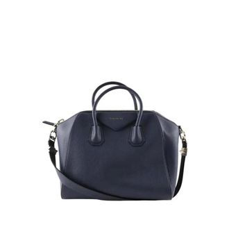 Givenchy Pre-owned Cabas - Dames - Pre-owned - Blauw - Maat: ONE Size Leer