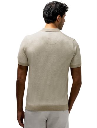 State of Art Polo beige printje State of art normale fit