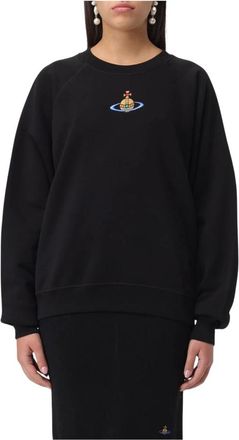 Vivienne Westwood Mujer, Sudaderas, Negro, Talla: 2XS
