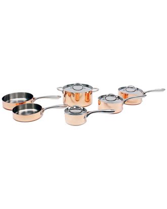 Berghoff Berghoff 10Pc Polished Copper Cookware Set