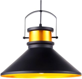 Teamson Home Teamson Home - Lámpara led de techo colgante moderna negra de VN-L00036-EU