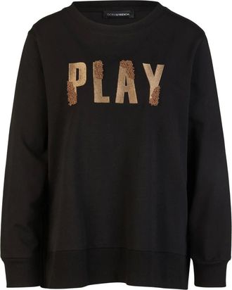 Doris Streich Felpa Elegante - - Sweatshirts & Hoodies - Uomo - Nero - S