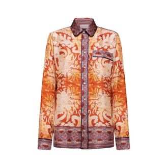 Pierre-Louis Mascia Shirts, female, Yellow, Size: XS Aloe Longsleeve Shirt