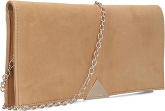 Lodi Tassen, Dames, Beige, ONE Size, Katoen, Bruine Stijlvolle Clutch voor Zomer