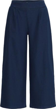 Ichi Wijde Broeken - Dames - Wijde Broeken - Blauw - M - Broeken