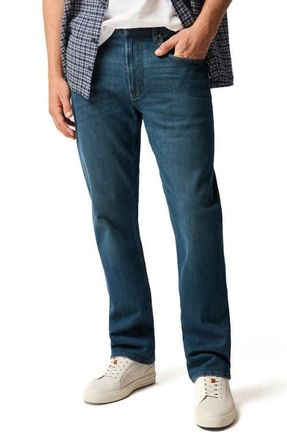 Rodd & Gunn Kurow Relaxed Fit Jeans in Mid Blue at Nordstrom, Size 33 X 32