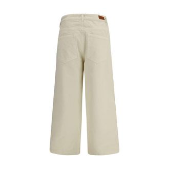 Moncler Cotton Canvas Cargo Pants - Beige