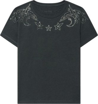 Zadig&Voltaire Camiseta Alys - Tops - Mujer - Negro - XS