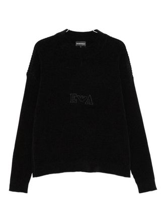 Emporio Armani Cotton Crewneck Sweater
