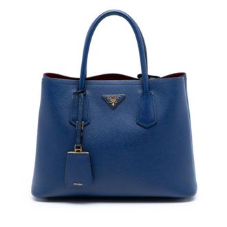 Prada Pre-owned Prada Medium Saffiano Cuir Double Satchel Ladies GKDP3T31HWJFEC5R
