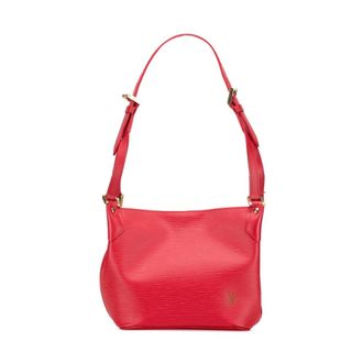 Louis Vuitton Pre-owned Shoulder Bags, female, Red, Size: ONE SIZE Pre-owned Leather Shoulder Bag