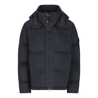 Stone Island Down Jassen - Heren - Jassen - Blauw - Maat: M