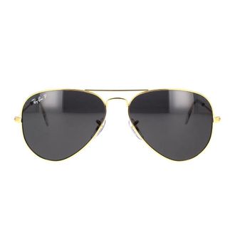 Ray-Ban Klassieke Aviator Gepolariseerde Zonnebril - unisex - Zonnebrillen - Geel - 62 MM - Accessoires