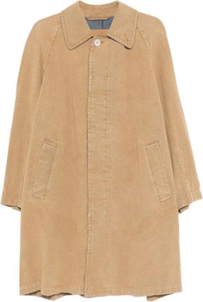 Maison Margiela Coat - Dames - Mantel - Beige - S - Katoen - Jassen